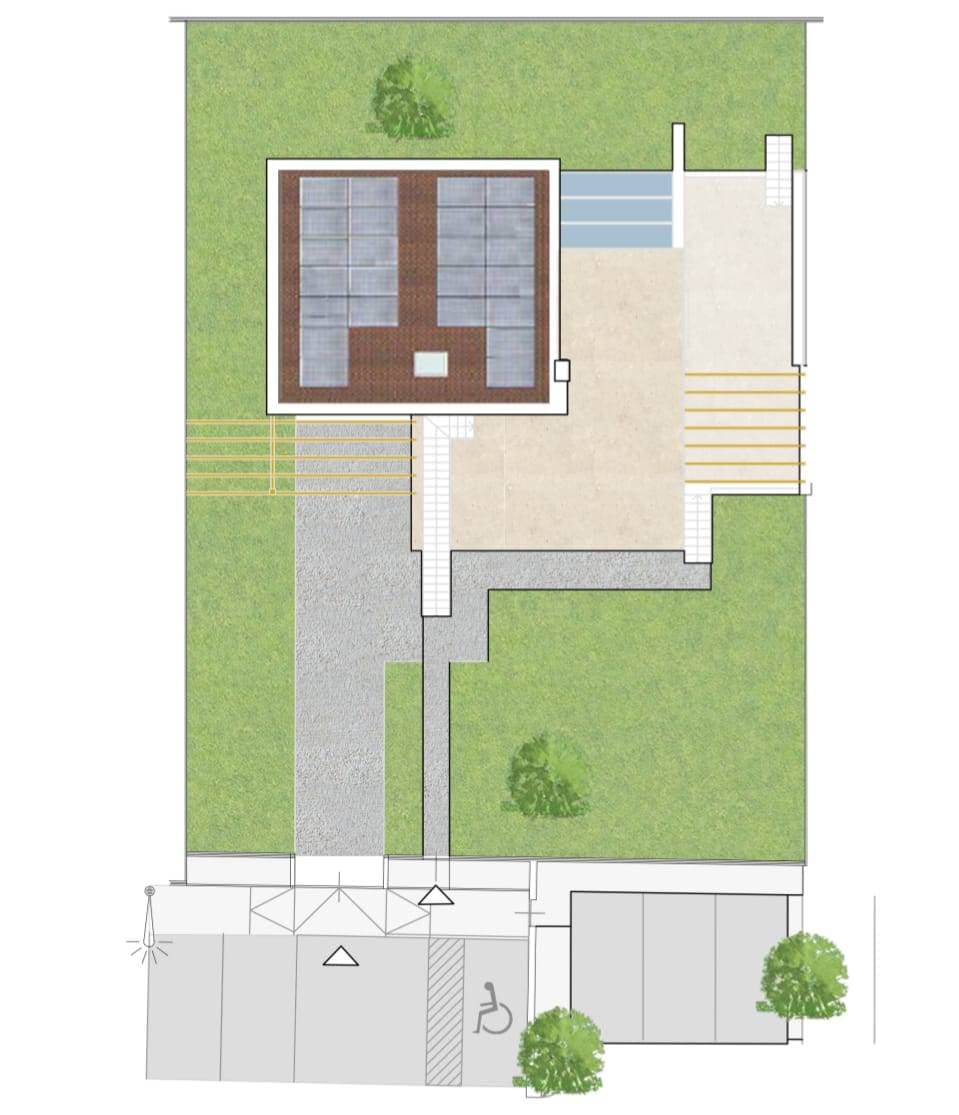 Villa moderna con giardino 3