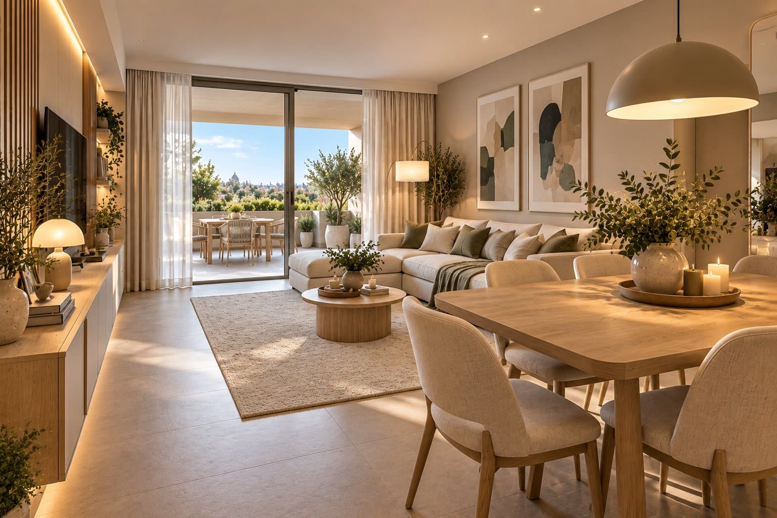 Careggi trilocale con terrazza ristrutturato
